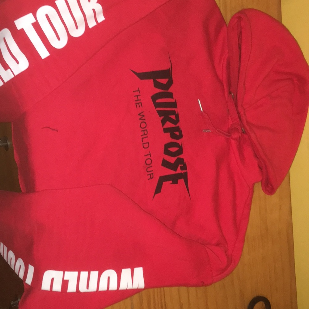Justin Bieber purpose tour sweater